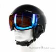 Atomic Savor Visor Stereo Ski Helmet with Visor, , Black, , Male,Female,Unisex, 0003-10307, 5637740372, , N1-06.jpg