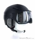 Salomon Icon Visor Womens Ski Helmet, , Noir, , , 0018-11176, 5637742551, , N1-01.jpg