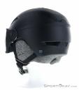 Salomon Icon Visor Womens Ski Helmet, , Black, , , 0018-11176, 5637742551, , N1-11.jpg