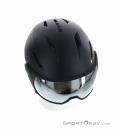 Salomon Icon Visor Womens Ski Helmet, , Black, , , 0018-11176, 5637742551, , N3-03.jpg