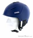 Uvex P1us 2.0 Ski Helmet, Uvex, Bleu, , Hommes,Femmes,Unisex, 0329-10020, 5637743988, 4043197288628, N2-07.jpg