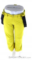 Salomon Iceglory Pant Mens Ski Pants, Salomon, Yellow, , Male, 0018-11093, 5637744606, 193128056223, N3-03.jpg