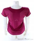 Asics V-Neck Women T-Shirt, , Pink, , Female, 0103-10350, 5637745671, , N3-13.jpg