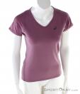 Asics V-Neck Women T-Shirt, , Purple, , Female, 0103-10350, 5637745675, , N2-02.jpg