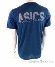 Asics Katakana SS Top Hommes T-shirt, Asics, Bleu, , Hommes, 0103-10356, 5637746206, 8719021779407, N2-12.jpg