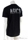 Asics Katakana SS Top Caballeros T-Shirt, Asics, Negro, , Hombre, 0103-10356, 5637746221, 8719021779353, N1-11.jpg