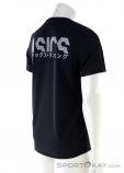 Asics Katakana SS Top Hommes T-shirt, Asics, Noir, , Hommes, 0103-10356, 5637746221, 8719021779353, N1-16.jpg