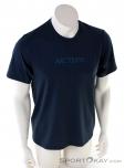 Arcteryx Remige Word SS Mens T-Shirt, Arcteryx, Blue, , Male, 0213-10401, 5637748426, 686487458031, N2-02.jpg