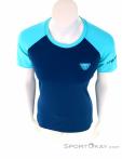 Dynafit Alpine Pro SS Tee Womens T-Shirt, Dynafit, Bleu, , Femmes, 0015-10869, 5637749279, 4053866087957, N3-03.jpg