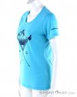 Dynafit Transalper Graphic S/S Damen T-Shirt, , Blau, , Damen, 0015-10875, 5637750053, , N1-06.jpg