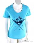 Dynafit Transalper Graphic S/S Mujer T-Shirt, Dynafit, Azul, , Mujer, 0015-10875, 5637750053, 4053866092227, N2-02.jpg