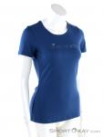 Ortovox Merino Wool 185 Womens Functional Shirt, Ortovox, Bleu, , Femmes, 0016-11014, 5637750114, 4251422533546, N1-01.jpg