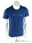 Ortovox Merino Wool 185 Mens Functional Shirt, Ortovox, Bleu, , Hommes, 0016-11016, 5637750140, 4251422533935, N2-02.jpg