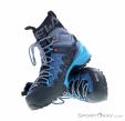 Salewa Wildfire Edge Mid GTX Womens Trekking Shoes Gore-Tex, , Blue, , Female, 0032-10755, 5637752967, , N1-06.jpg