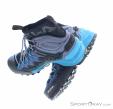 Salewa Wildfire Edge Mid GTX Womens Trekking Shoes Gore-Tex, Salewa, Bleu, , Femmes, 0032-10755, 5637752967, 4053866056328, N4-09.jpg
