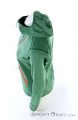 Salewa Agner Hybrid Polarlite DST FZ Womens Sweater, , Green, , Female, 0032-10634, 5637753722, , N3-08.jpg