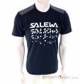 Salewa Puez Hybrid 2 Dry SS Mens T-Shirt, Salewa, Gray, , Male, 0032-10769, 5637754151, 4053866101677, N2-02.jpg