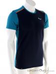 Salewa Sporty B 4 Dryton Mens T-Shirt, Salewa, Bleu, , Hommes, 0032-10778, 5637754409, 4053866114752, N1-01.jpg