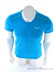 Salewa Sporty B 4 Dryton Mens T-Shirt, , Turquoise, , Male, 0032-10778, 5637754414, , N3-03.jpg