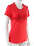 Jack Wolfskin Crossrail Graphic Womens T-Shirt, Jack Wolfskin, Red, , Female, 0230-10455, 5637756106, 4060477511245, N1-01.jpg