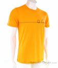 Icebreaker Tech Lite SS Crewe Mens T-Shirt, , Yellow, , Male, 0011-10320, 5637757632, , N1-01.jpg