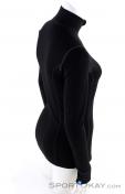 Ortovox Supersoft Long Sleeve Zip Neck Womens Shirt, Ortovox, Negro, , Mujer, 0016-11029, 5637757714, 4250875225152, N2-17.jpg