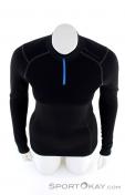 Ortovox Supersoft Long Sleeve Zip Neck Womens Shirt, Ortovox, Black, , Female, 0016-11029, 5637757714, 4250875225152, N3-03.jpg