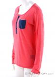 Ortovox 120 Cool Tec Long Sleeve Womens Shirt, Ortovox, Oranžová, , Ženy, 0016-11032, 5637757788, 4250875293731, N1-06.jpg