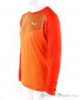 Salewa Pedroc Print Dry'ton Mens T-Shirt, , Orange, , Male, 0032-10789, 5637758144, , N1-06.jpg
