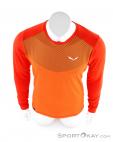 Salewa Pedroc Print Dry'ton Mens T-Shirt, , Orange, , Male, 0032-10789, 5637758144, , N3-03.jpg
