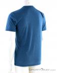 Salewa Pure Mountain Dri-Re Mens T-Shirt, , Blue, , Male, 0032-10790, 5637758148, , N1-11.jpg