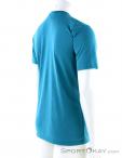 Salewa Pure Mountain Dri-Re Mens T-Shirt, , Turquoise, , Male, 0032-10790, 5637758153, , N1-16.jpg
