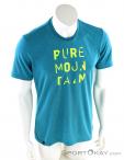 Salewa Pure Mountain Dri-Re Mens T-Shirt, , Turquoise, , Male, 0032-10790, 5637758153, , N2-02.jpg