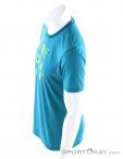 Salewa Pure Mountain Dri-Re Mens T-Shirt, Salewa, Turquoise, , Hommes, 0032-10790, 5637758153, 4053866053280, N2-07.jpg