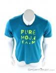 Salewa Pure Mountain Dri-Re Mens T-Shirt, Salewa, Turquoise, , Hommes, 0032-10790, 5637758153, 4053866053280, N3-03.jpg