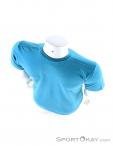 Salewa Pure Mountain Dri-Re Mens T-Shirt, , Turquoise, , Male, 0032-10790, 5637758153, , N4-14.jpg
