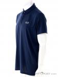 Jack Wolfskin JWP Polo Hommes T-shirt, Jack Wolfskin, Bleu, , Hommes, 0230-10458, 5637759073, 4060477510347, N1-06.jpg