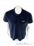Jack Wolfskin JWP Polo Hommes T-shirt, Jack Wolfskin, Bleu, , Hommes, 0230-10458, 5637759073, 4060477510347, N3-03.jpg
