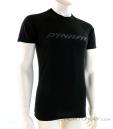 Dynafit 24/7 Logo SS Mens T-Shirt, Dynafit, Čierna, , Muži, 0015-10803, 5637759111, 4053865944657, N1-01.jpg