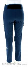 Ortovox Westalpen Softshell Womens Outdoor Pants, Ortovox, Blue, , Female, 0016-11040, 5637759821, 4251422542500, N2-12.jpg