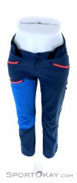 Ortovox Westalpen Softshell Womens Outdoor Pants, Ortovox, Azul, , Mujer, 0016-11040, 5637759821, 4251422542500, N3-03.jpg