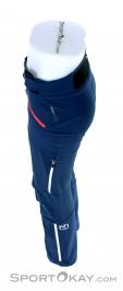 Ortovox Westalpen Softshell Womens Outdoor Pants, Ortovox, Azul, , Mujer, 0016-11040, 5637759821, 4251422542500, N3-08.jpg