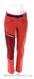 Ortovox Brenta Womens Outdoor Pants, , Pink, , Female, 0016-11044, 5637760390, , N2-02.jpg