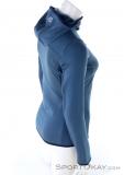 Ortovox Fleece Grid Hoody Womens Fleece Jacket, Ortovox, Bleu, , Femmes, 0016-11045, 5637760405, 4251422518024, N2-17.jpg