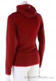 Ortovox Fleece Grid Hoody Womens Fleece Jacket, Ortovox, Red, , Female, 0016-11045, 5637760416, 4251422518208, N1-11.jpg