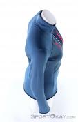 Ortovox Fleece Grid Womens Fleece Jacket, Ortovox, Blue, , Female, 0016-11046, 5637760420, 4251422518222, N3-18.jpg