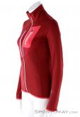 Ortovox Fleece Grid Womens Fleece Jacket, Ortovox, Rouge, , Femmes, 0016-11046, 5637760431, 4251422518369, N1-06.jpg