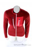 Ortovox Fleece Grid Womens Fleece Jacket, Ortovox, Red, , Female, 0016-11046, 5637760431, 4251422518369, N3-03.jpg