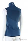 Ortovox Fleece Grid Womens Ski Touring Vest, , Blue, , Female, 0016-11047, 5637760435, , N1-11.jpg