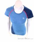 Ortovox 120 Cool Tec Fast Upward Womens T-Shirt, Ortovox, Azul, , Mujer, 0016-11050, 5637760479, 4251422546003, N3-03.jpg